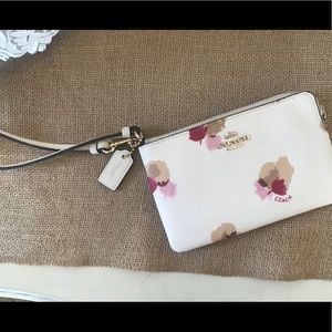 Spring bloom COACH wristlet
